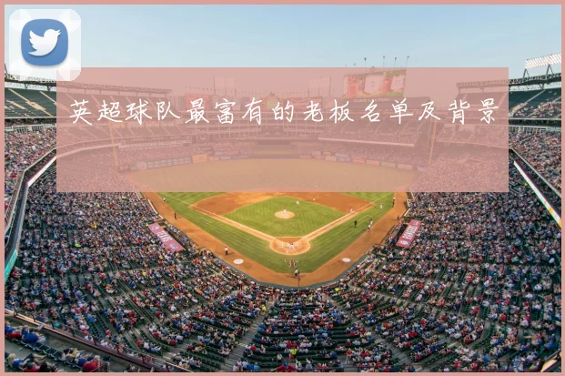 英超球队最富有的老板名单及背景